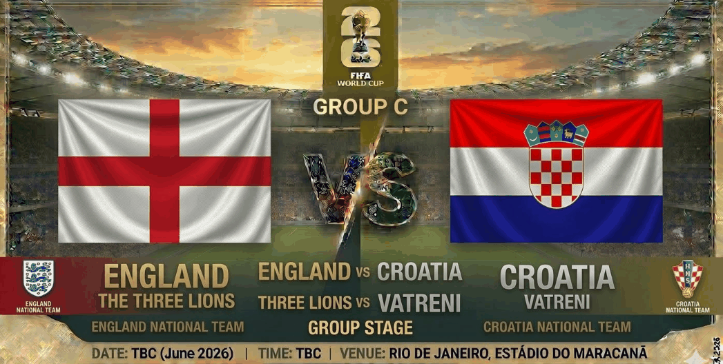 England vs Croatia